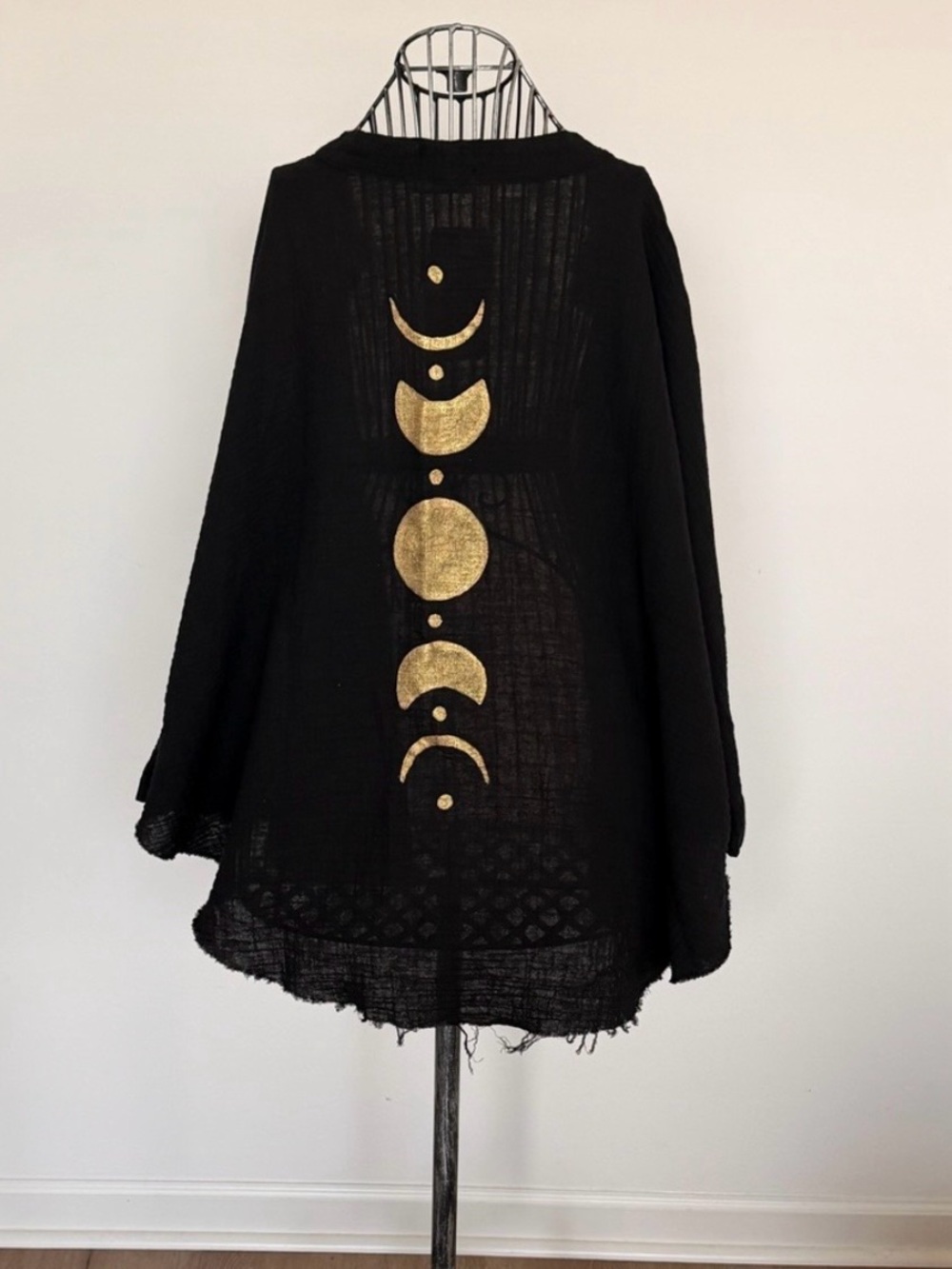 Luxury Organic Muslin Cotton Kimono (Multi Layered)